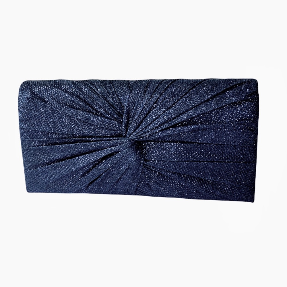 Small Evening Clutch Navy Blue